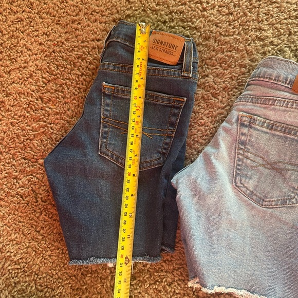 Bundle of 2 Boys Signature by Levi Strauss Blue Denim Shorts- Size 7 - Picture 10 of 10